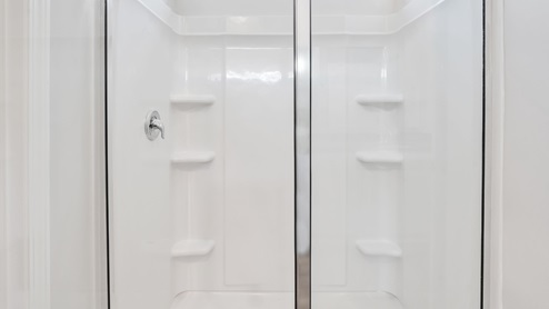 The primary bedroom has its own attached bathroom that features a walk-in closet and all the space you need to get ready in the morning. Sharing a sink isn’t a worry with the double vanity, and you also get additional privacy with a separate door for the toilet and shower.
