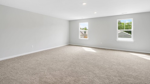 In every bedroom you’ll have carpeted floors and a closet in each room. Whether these rooms become bedrooms, office spaces, or other bonus rooms, there is sure to be comfort.