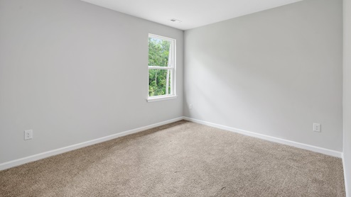 In every bedroom you’ll have carpeted floors and a closet in each room. Whether these rooms become bedrooms, office spaces, or other bonus rooms, there is sure to be comfort.