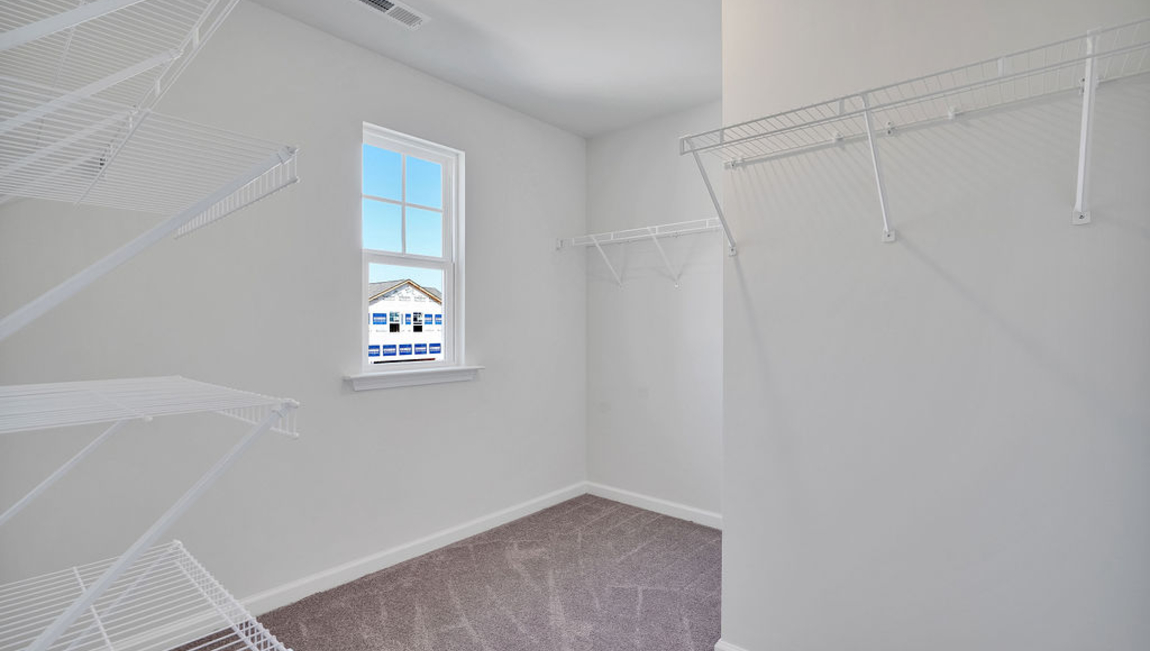 The additional three bathrooms are spacious and have access to a secondary bathroom. The loft offers a flexible media room, playroom, or home gym space. The laundry room completes the second floor.