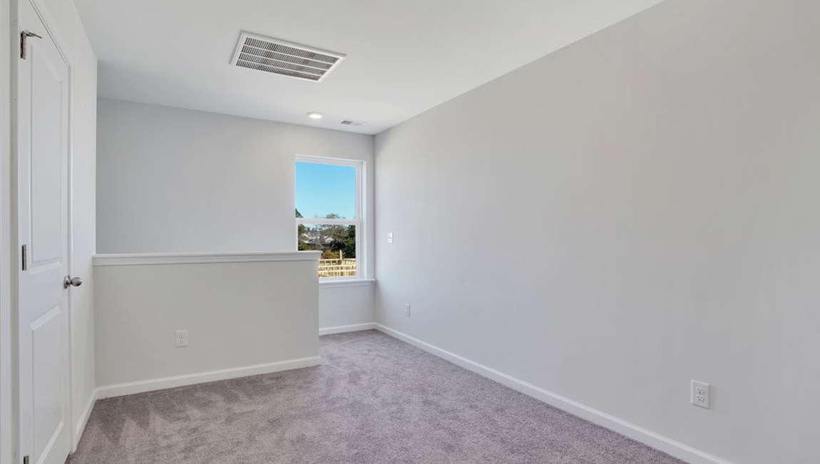 The additional three bathrooms are spacious and have access to a secondary bathroom. The loft offers a flexible media room, playroom, or home gym space. The laundry room completes the second floor.