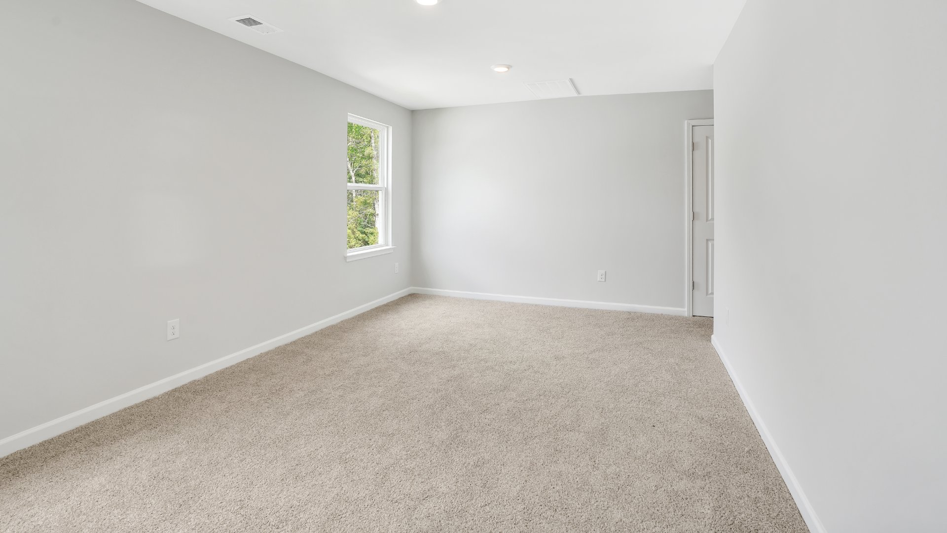 The primary bedroom has its own attached bathroom that features a walk-in closet and all the space you need to get ready in the morning. Sharing a sink isn’t a worry with the double vanity, and you also get additional privacy with a separate door for the toilet and shower.