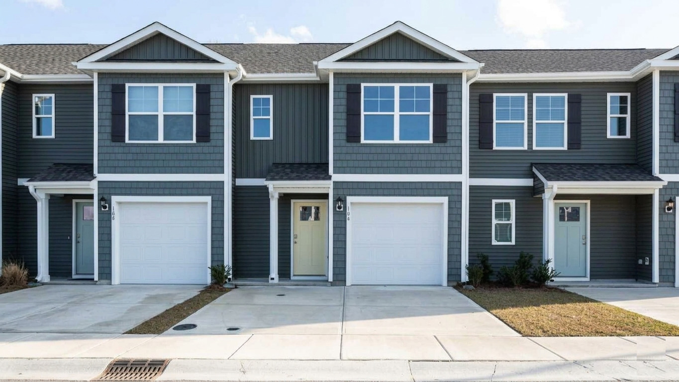 The Pearson is a 3 bedroom, 2.5 bath, 1,418 square feet, two-story floor plan with a single-car garage.
