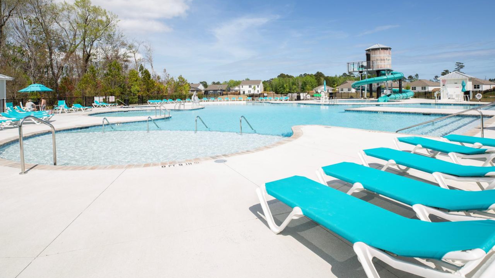 Homeowners will enjoy a resort style swimming pool, clubhouse with fitness room, golf simulator, full kitchen, firepit area, multi-game court, discovery playground and amenity pond.