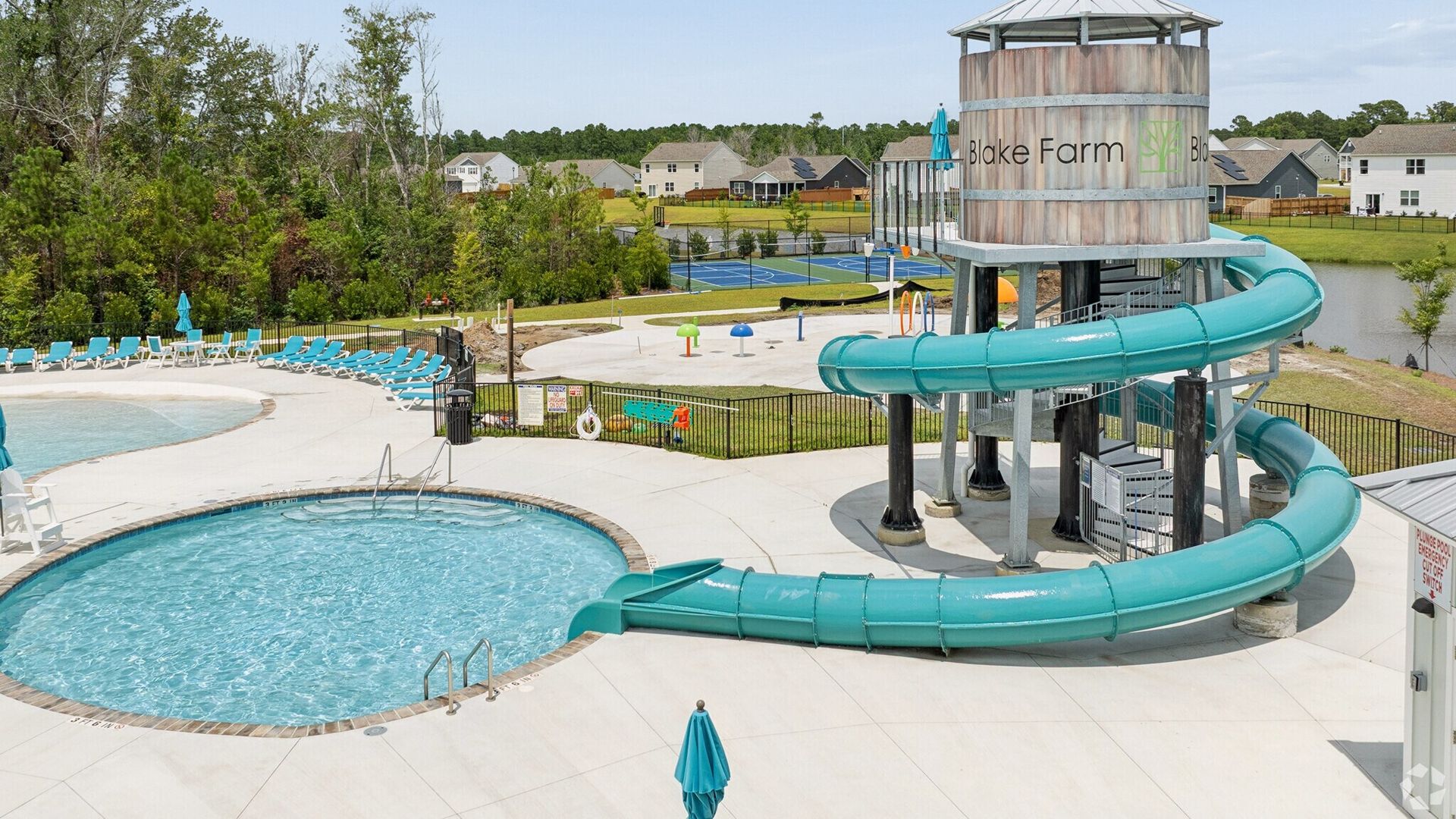 Homeowners will enjoy the amenity center that includes a swimming pool, multi-sport court, splashpad, playground, and fire pit, ensuring a well-rounded and enjoyable living experience.