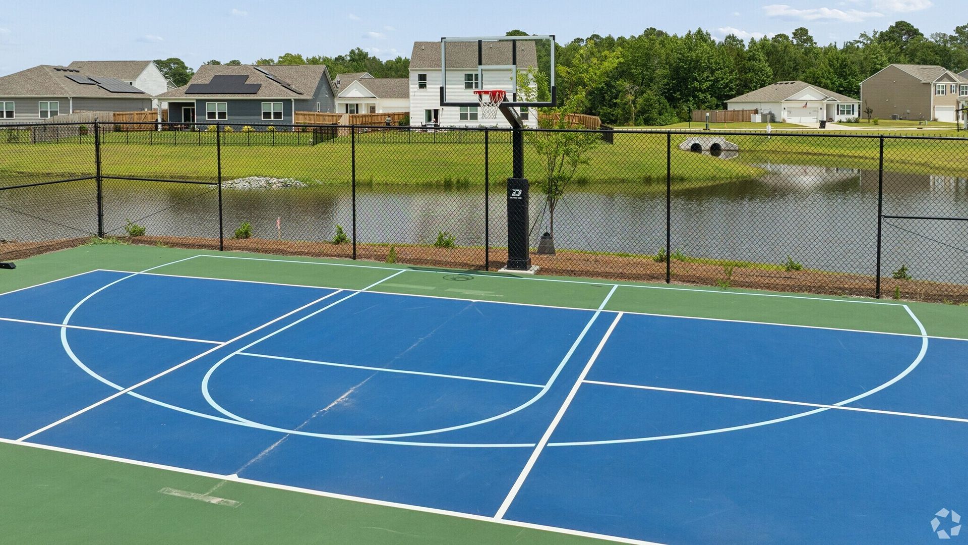 Homeowners will enjoy the amenity center that includes a swimming pool, multi-sport court, splashpad, playground, and fire pit, ensuring a well-rounded and enjoyable living experience.