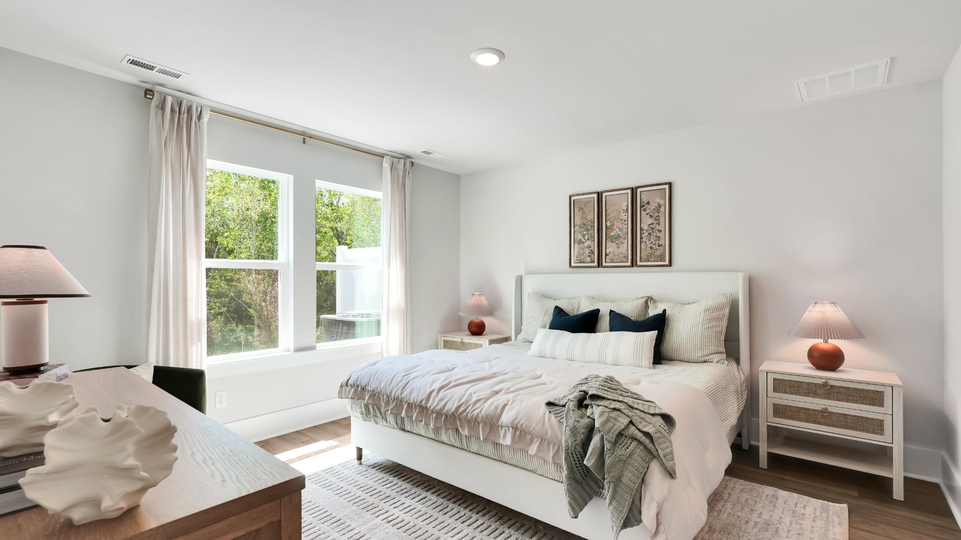 our new Norman features an open concept first floor anchored by a spacious kitchen with granite countertops, stainless steel appliances and a peninsula bar that overlooks your family and dining room. Ideal for entertaining guests or enjoying family time while preparing meals.