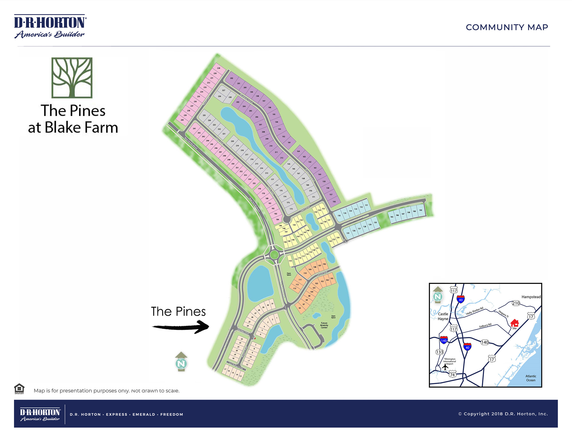 Static Lot Map