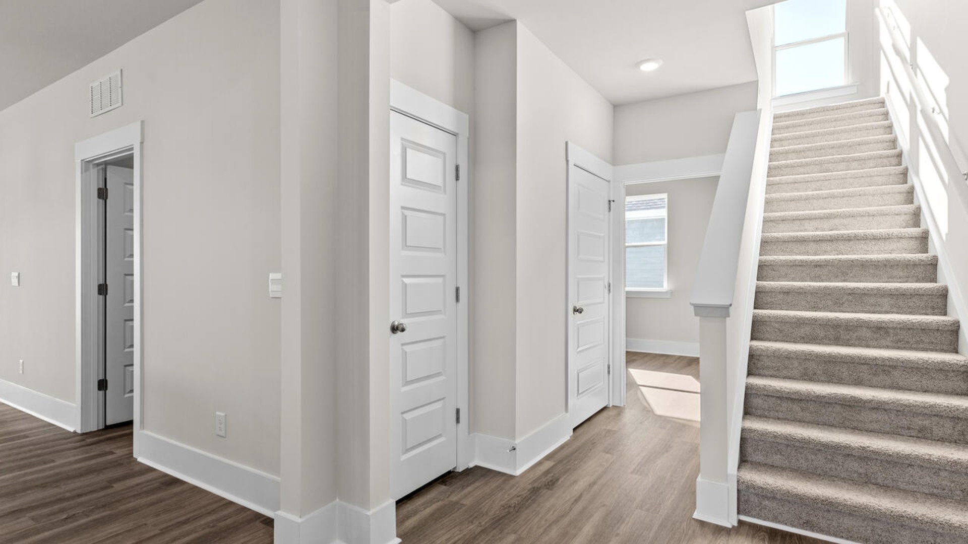 The Darby floorplan provides an open floorplan, 3 sizeable bedrooms, a bright and airy study off the entry way and functional living all in one ranch style home. This open concept home features 9 ft. ceilings.