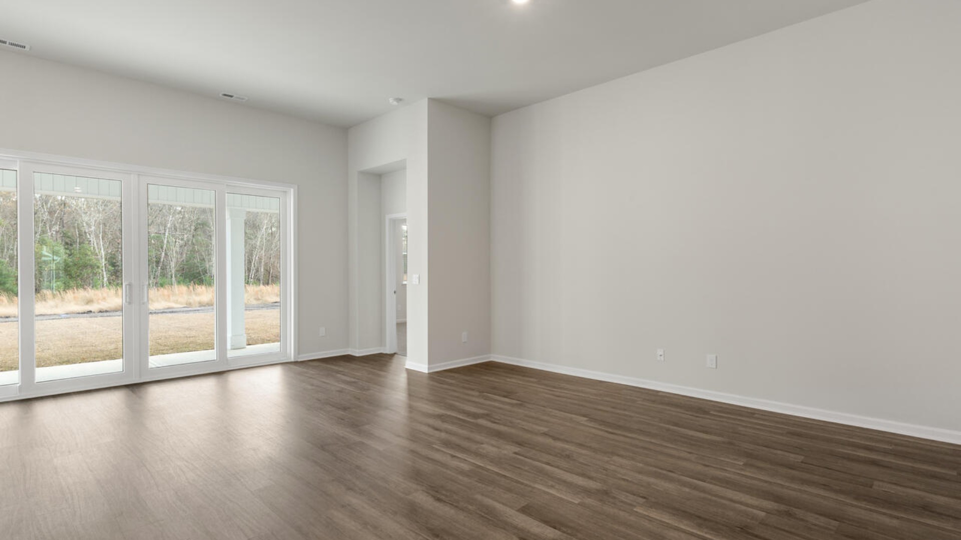 High ceilings and lots of windows create a bright and airy entertaining space. Open concept design with plenty of room for everyone to gather around the huge kitchen island.