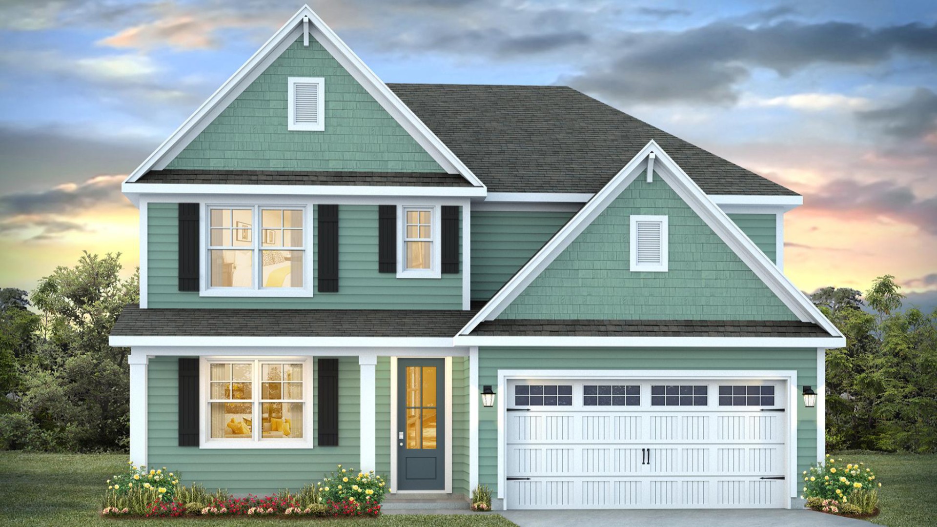 This spacious home at 3,129 square foot home includes 4 bedrooms and three bathrooms making it ideal for families or those who love to host.