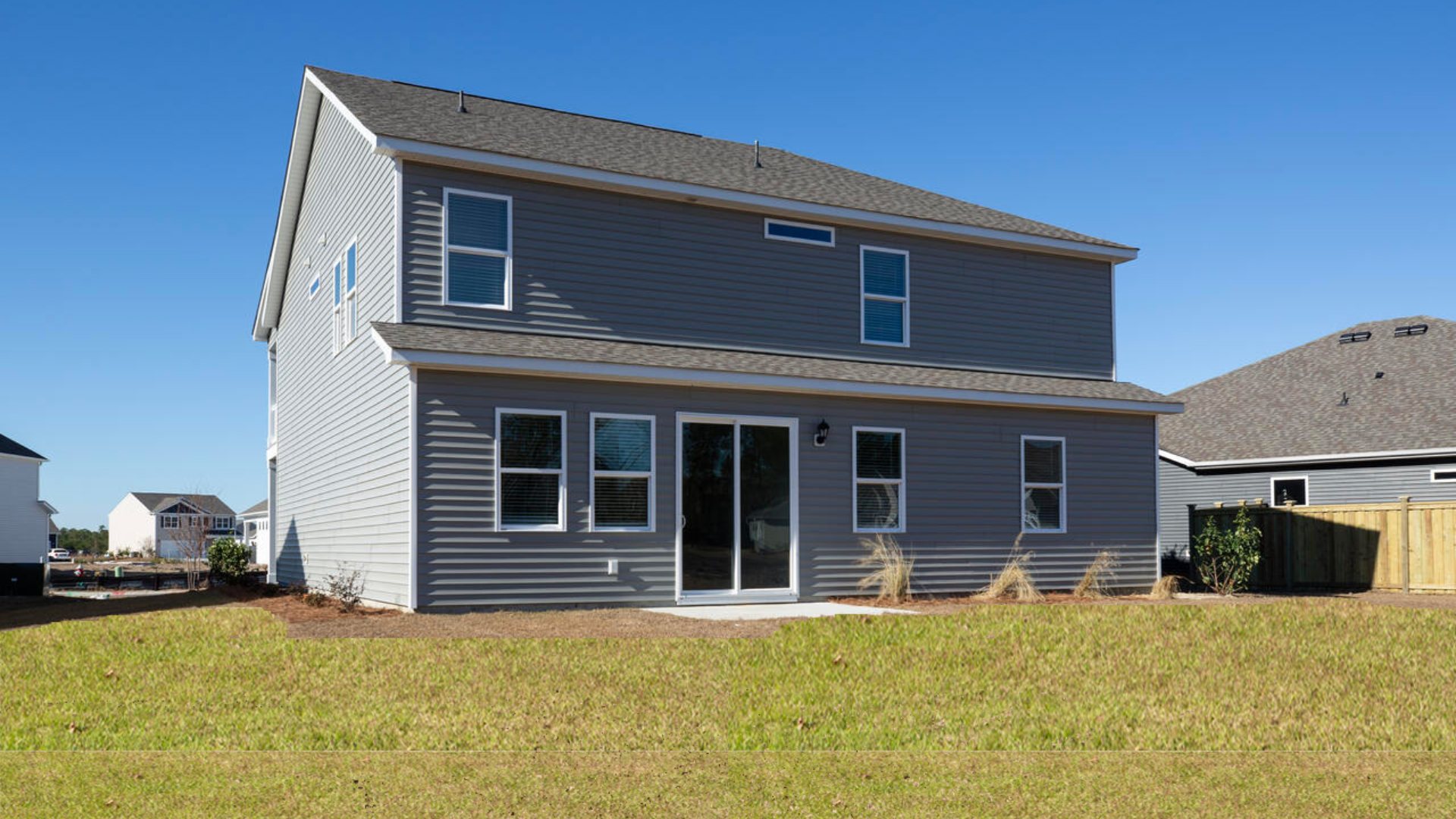 Enjoy the patio perfect for entertaining and enjoying the Carolina nights.