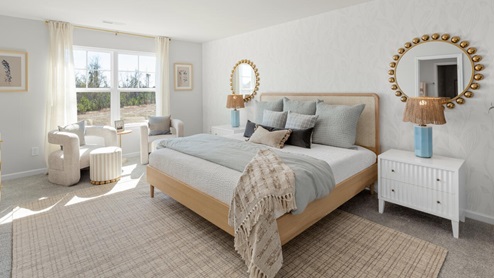 The primary suite on the second level offers a luxurious Primary bath with a soaking garden tub and separate shower, private bathroom, double vanities and a large walk-in clo