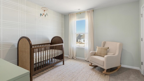 There are 3 additional bedrooms, a full bathroom, a walk-in laundry room, and a loft-style living room on the second level. Enjoy the patio perfect for entertaining and enjoying the Carolina evenings.