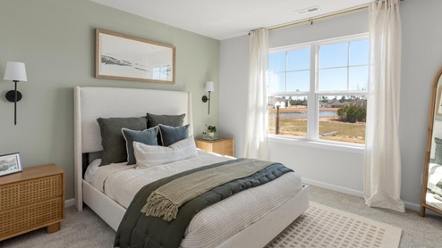 There are 3 additional bedrooms, a full bathroom, a walk-in laundry room, and a loft-style living room on the second level. Enjoy the patio perfect for entertaining and enjoying the Carolina evenings.
