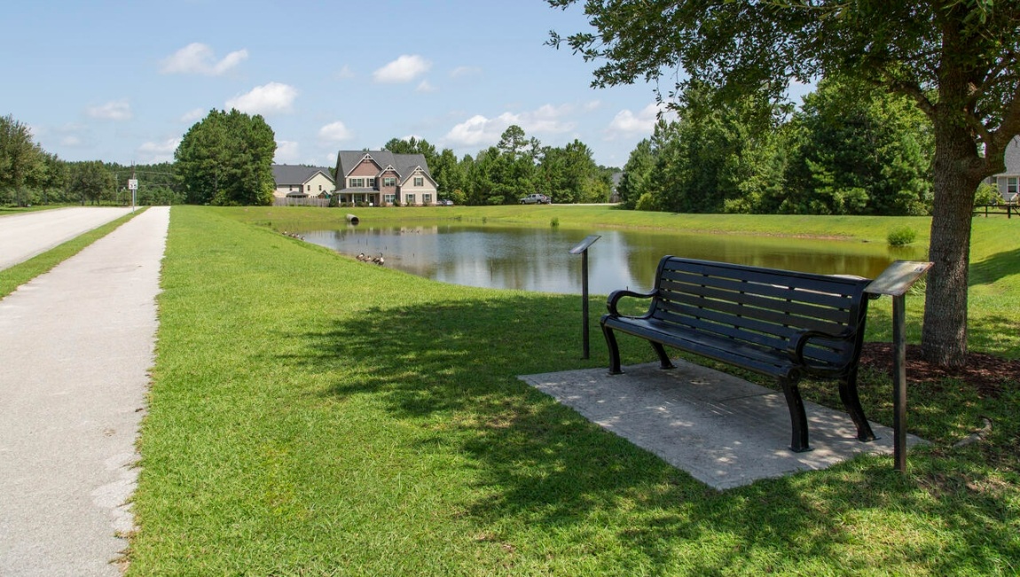 Homeowners will enjoy a pool, pavilion with kitchen, sidewalks and green space.