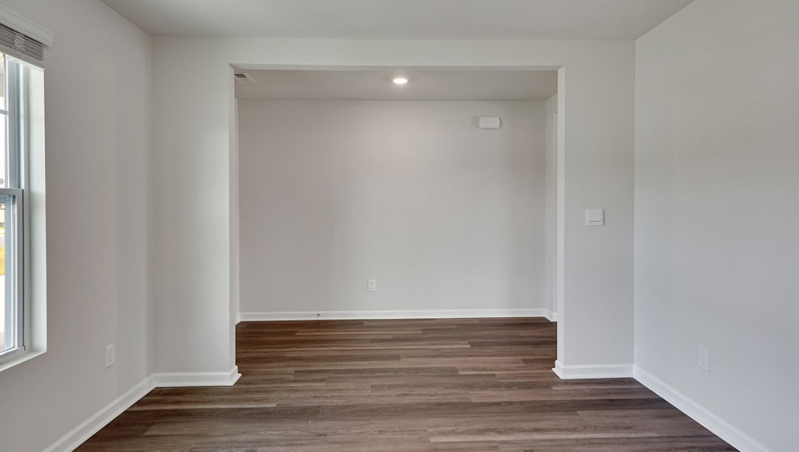 The Hayden floorplan boasts, 2,511 heated square feet of versatile living space, including two flex rooms,