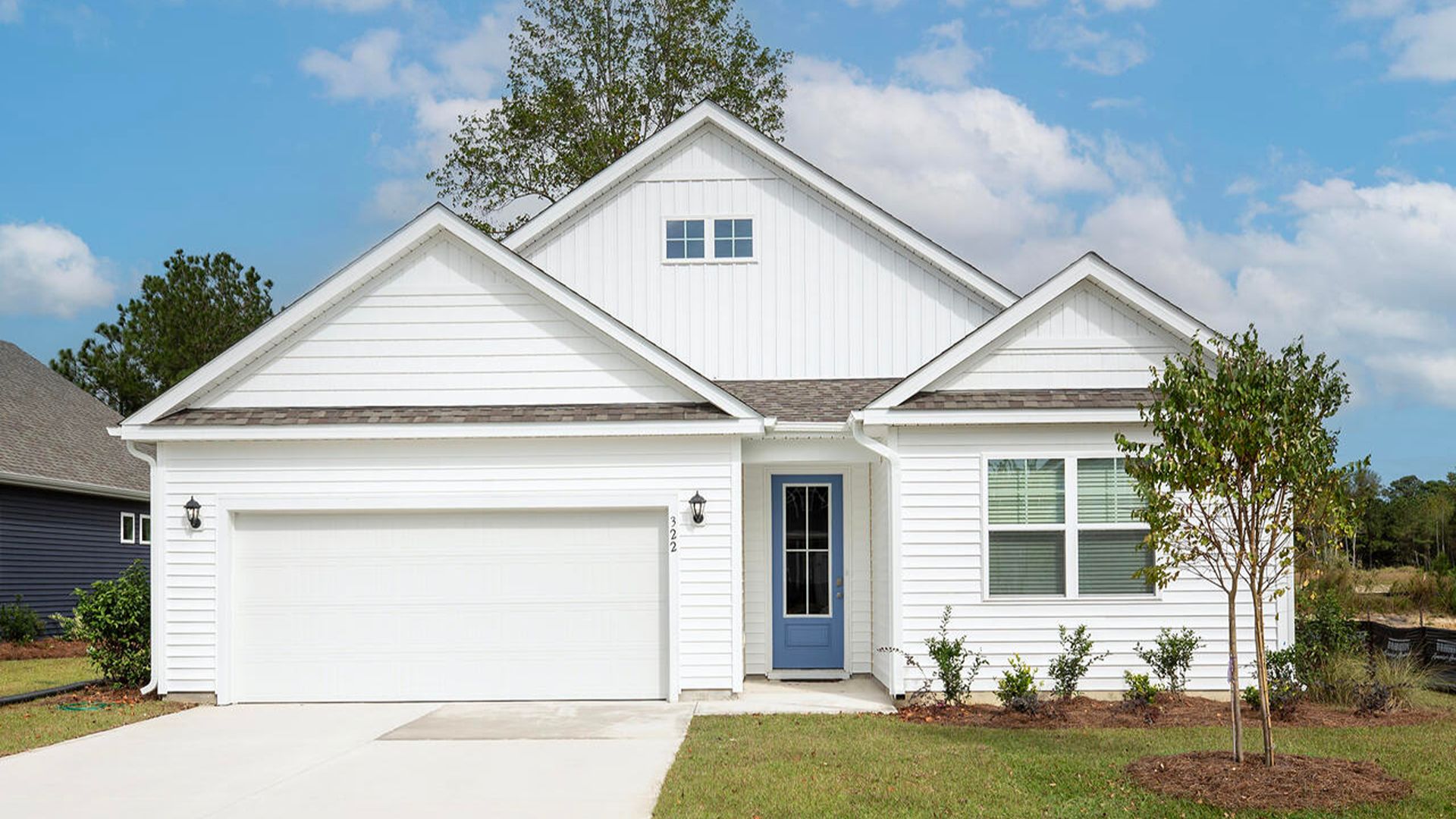 Welcome to the Bradford in Hubert, North Carolina in our Surfside Landing community. The Bradford is a 3 bedroom, 2 bath with 1,675 of open concept living space. This includes a second-floor bonus room.