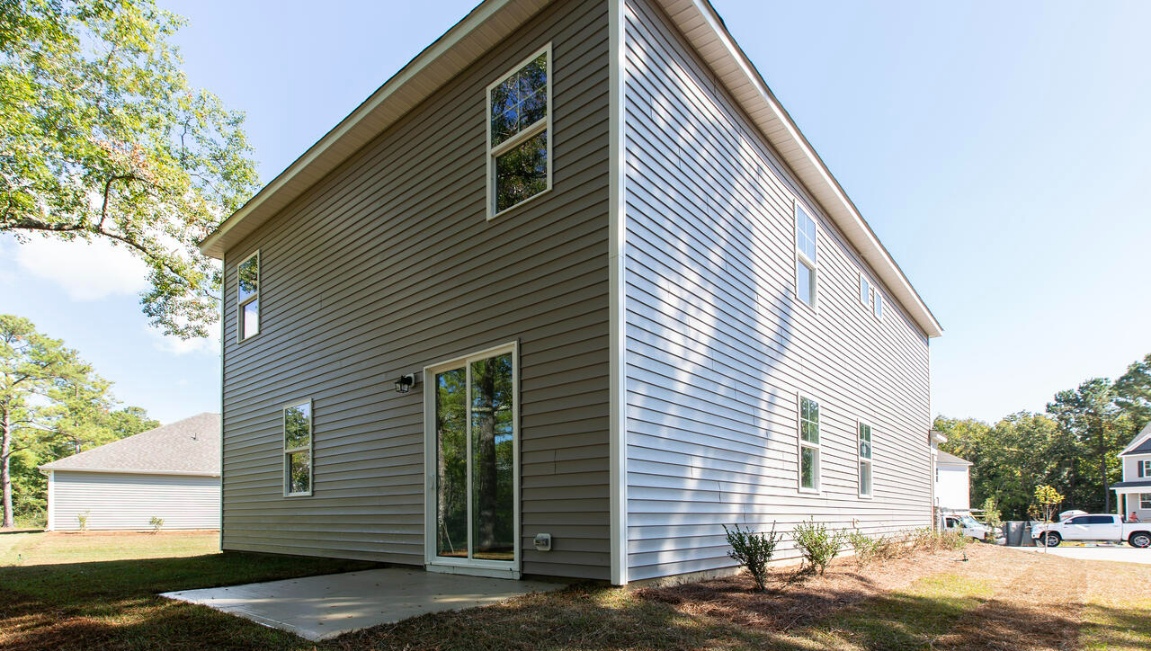 Enjoy the patio perfect for entertaining and enjoying the Carolina nights.