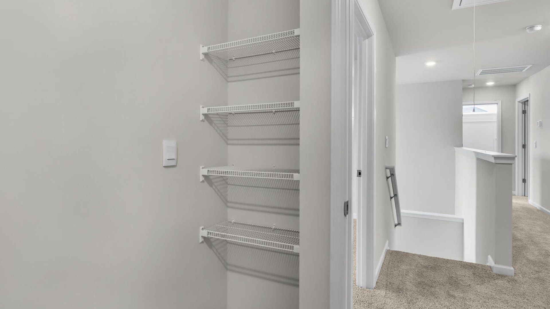 Also located upstairs you'll find 2 other bedrooms!