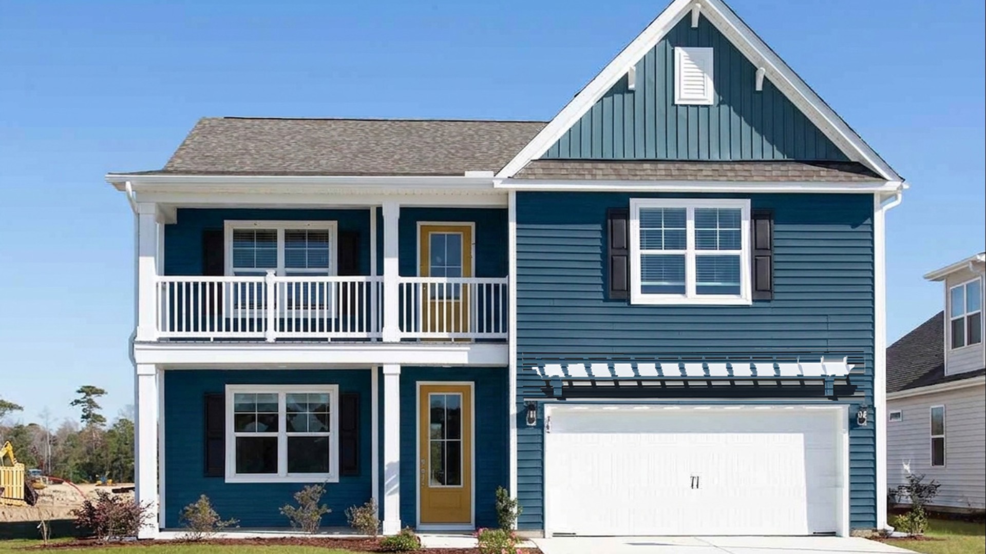 The Forrester plan is a 4-bedroom, 3 bath, 2,643 sq ft gracious home perfect for beach living and entertaining. Located in our Surfside Landing community in Hubert, North Carolina.