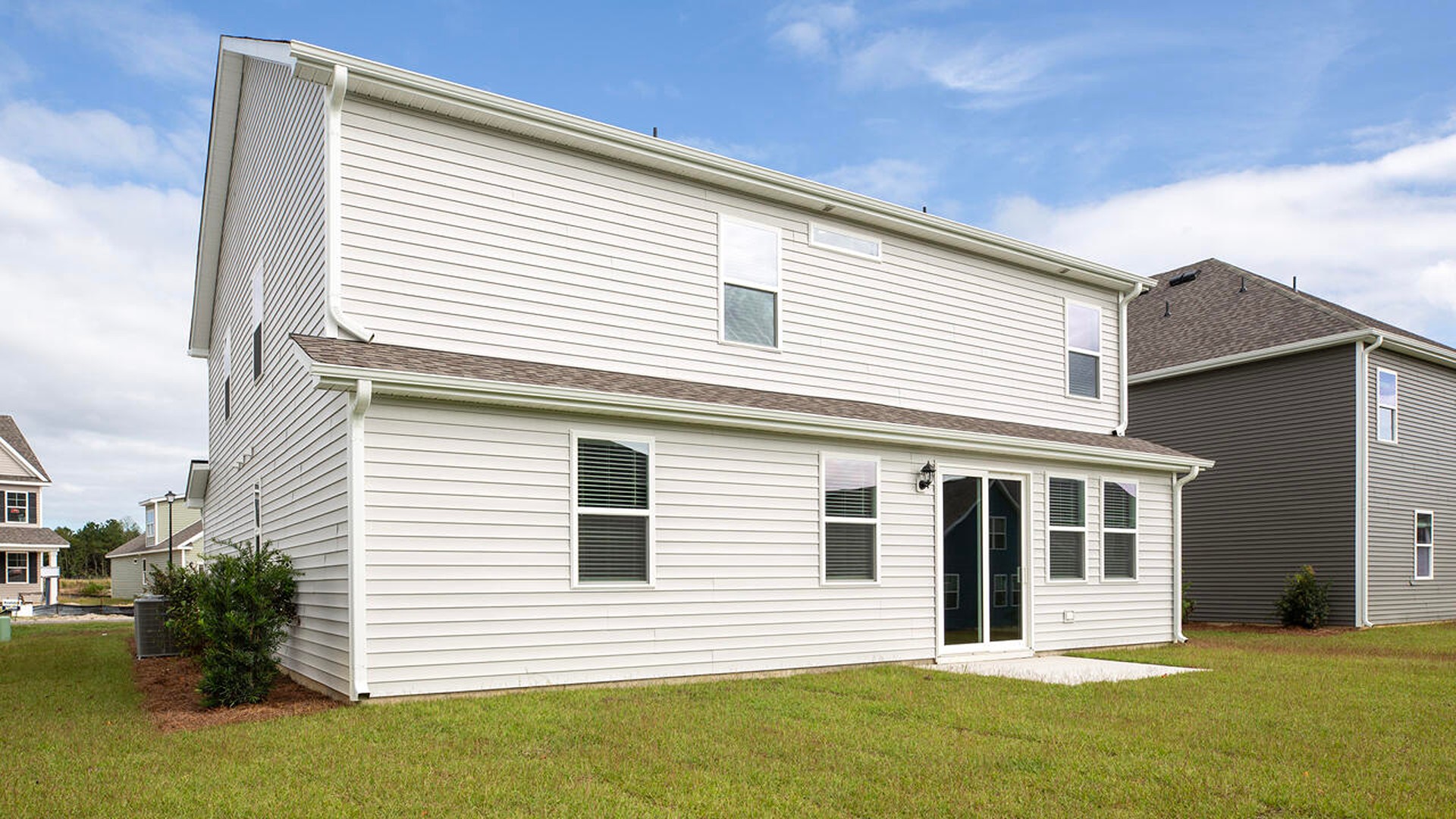 Enjoy the patio perfect for entertaining and enjoying the Carolina nights.