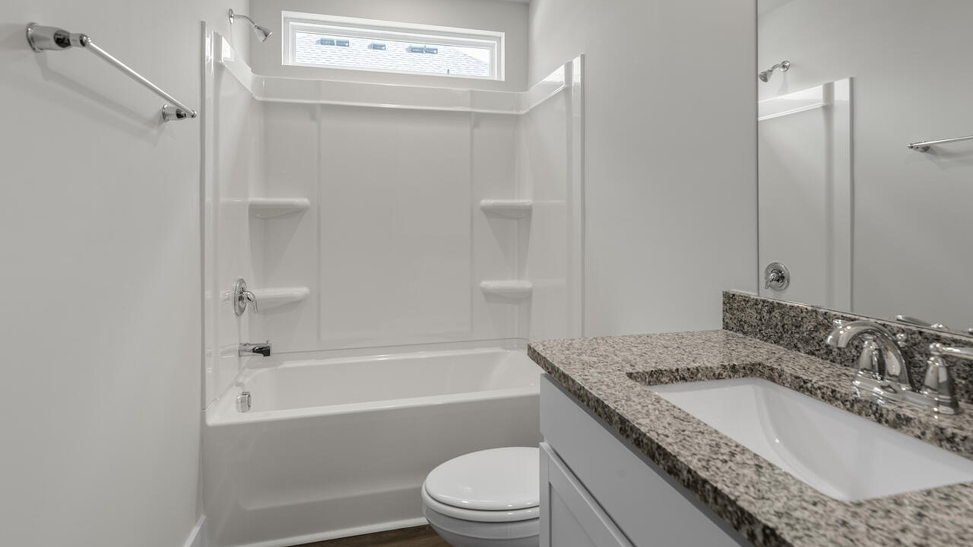 Upstairs you will find four more spacious bedrooms, two full bathrooms, and a great loft space. There are so many ways to customize this home to fit your needs!