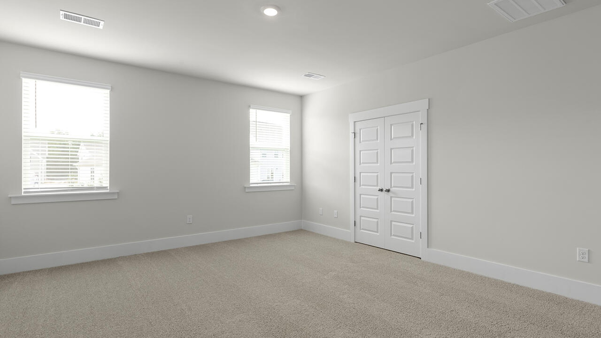 The primary bedroom has its own attached bathroom that features a walk-in closet and all the space you need to get ready in the morning. Sharing a sink isn’t a worry with the double vanity, and you also get additional privacy with a separate door for the toilet and shower.