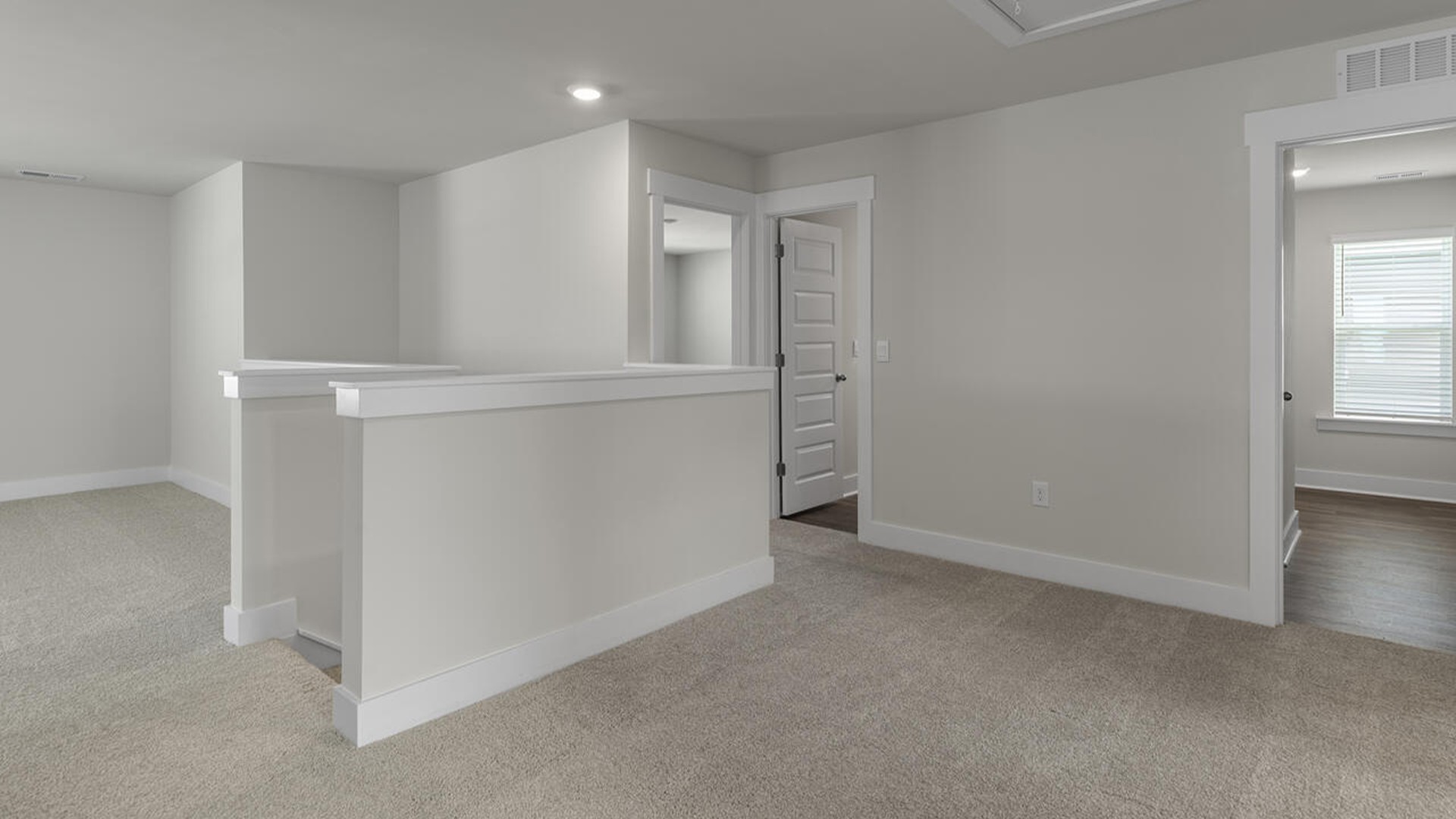 Upstairs you will find four more spacious bedrooms, two full bathrooms, and a great loft space. There are so many ways to customize this home to fit your needs! Enjoy the patio perfect for entertaining and enjoying the Carolina evenings.