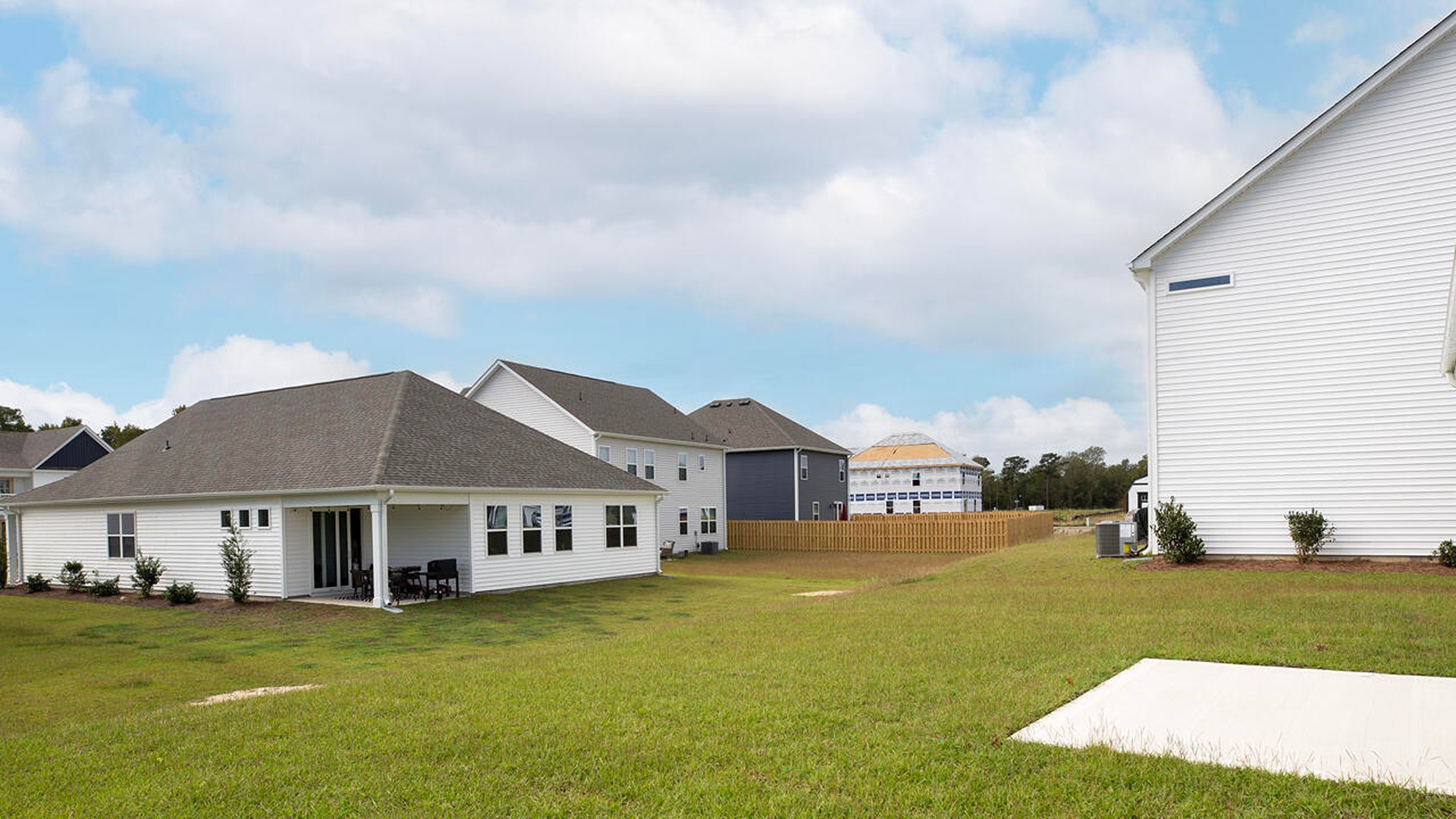 Enjoy the patio perfect for entertaining and enjoying the Carolina evenings.