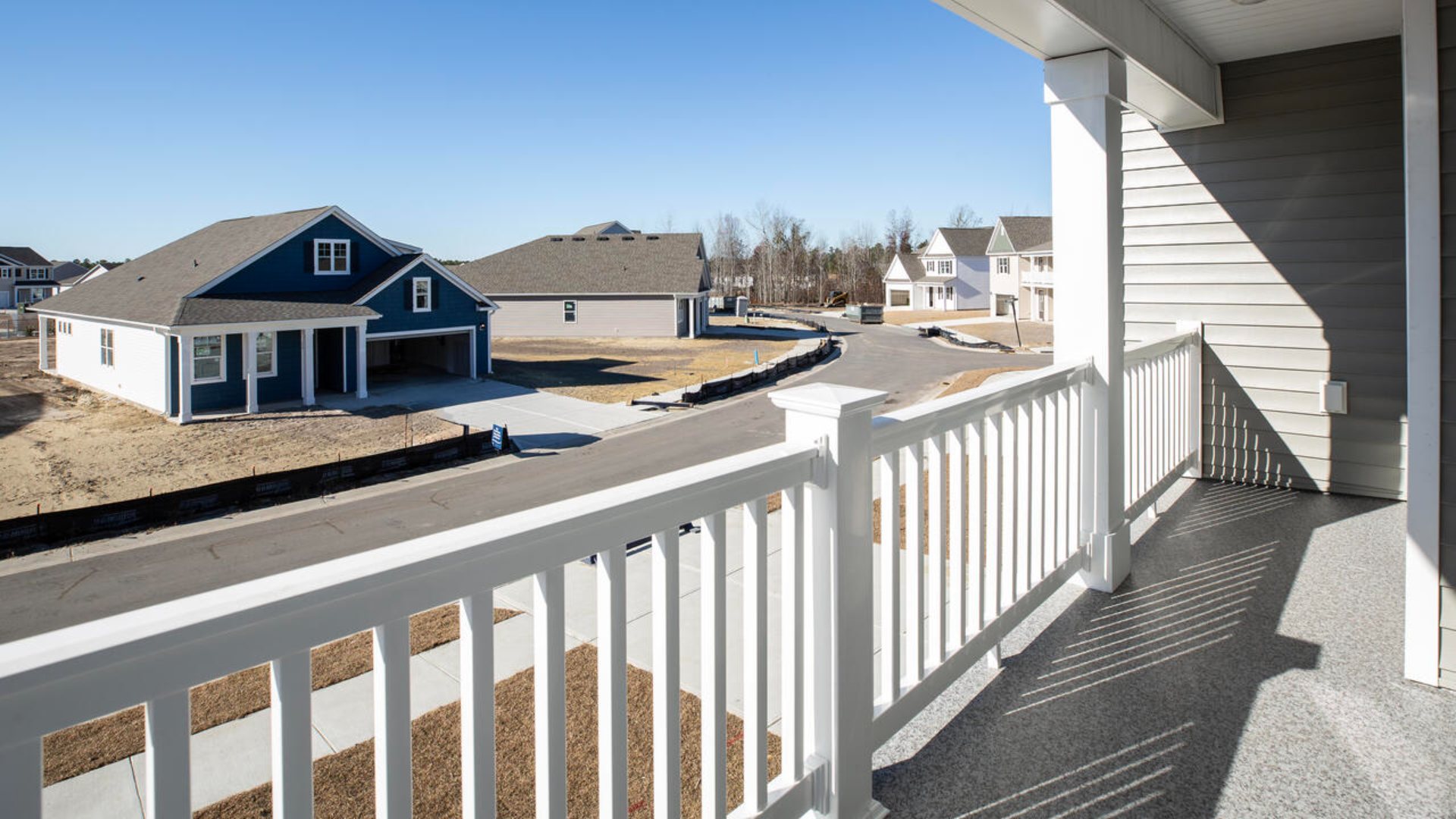 Enjoy the covered porch perfect for entertaining and enjoying the Carolina evenings.