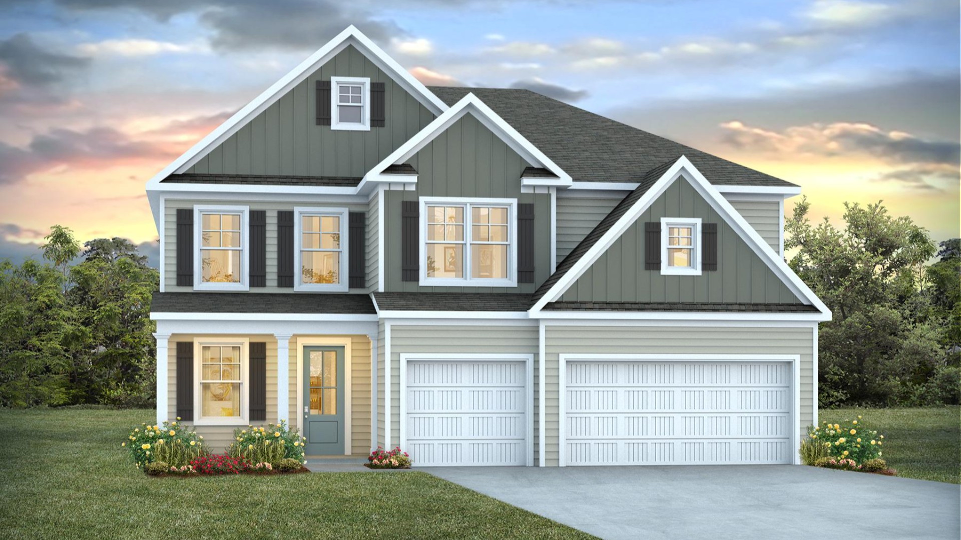 Inside this 5 bedroom, 4 bathroom home, you’ll find 3,764 square feet of comfortable living.