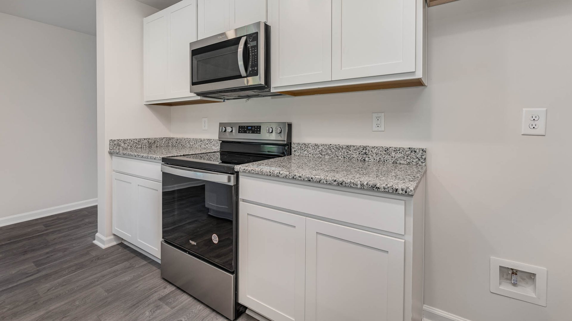 New Homes in Leland NC. The Wren is a two-story floorplan with ample living space featuring an open concept first floor with a large island overlooking the dining area and family room. The primary bedroom suite and laundry room are conveniently located on the first floor, as well.