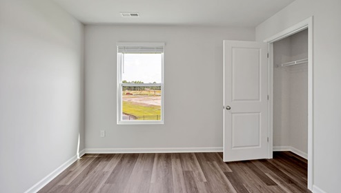 New Homes in Leland, NC. The Hayden Floorplan offers 2,511 square feet with 5 bedrooms, 3 full bathrooms, and a 2-car garage.