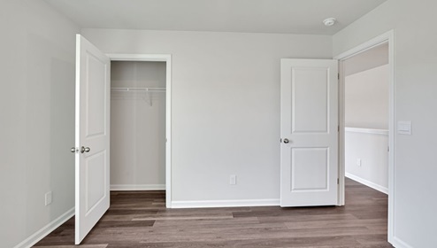 New Homes in Leland, NC. The Hayden Floorplan offers 2,511 square feet with 5 bedrooms, 3 full bathrooms, and a 2-car garage.