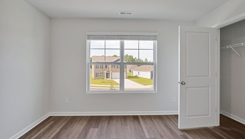 New Homes in Leland, NC. The Hayden Floorplan offers 2,511 square feet with 5 bedrooms, 3 full bathrooms, and a 2-car garage.