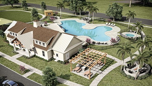 From the pavilion, swimming pool, hot tub, fire pits, sport court, sand volleyball and recreation field, Cedar Hill Landing has everything you need to live your best life. The future community amenities will serve as a hub for events and social gatherings, fostering a strong sense of community among residents.
