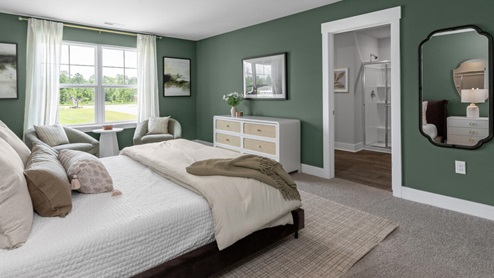 The primary bedroom has its own attached bathroom that features a walk-in closet and all the space you need to get ready in the morning. Sharing a sink isn’t a worry with the double vanity, and you also get additional privacy with a separate door for the toilet and shower. Enjoy the patio perfect for entertaining and enjoying eastern North Carolina evenings.The primary bedroom has its own attached bathroom that features a walk-in closet and all the space you need to get ready in the morning. Sharing a sink isn’t a worry with the double vanity, and you also get additional privacy with a separate door for the toilet and shower. Enjoy the patio perfect for entertaining and enjoying eastern North Carolina evenings.
