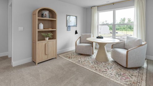 In every bedroom you’ll have carpeted floors and a closet in each room. Whether these rooms become bedrooms, office spaces, or other bonus rooms, there is sure to be comfort.