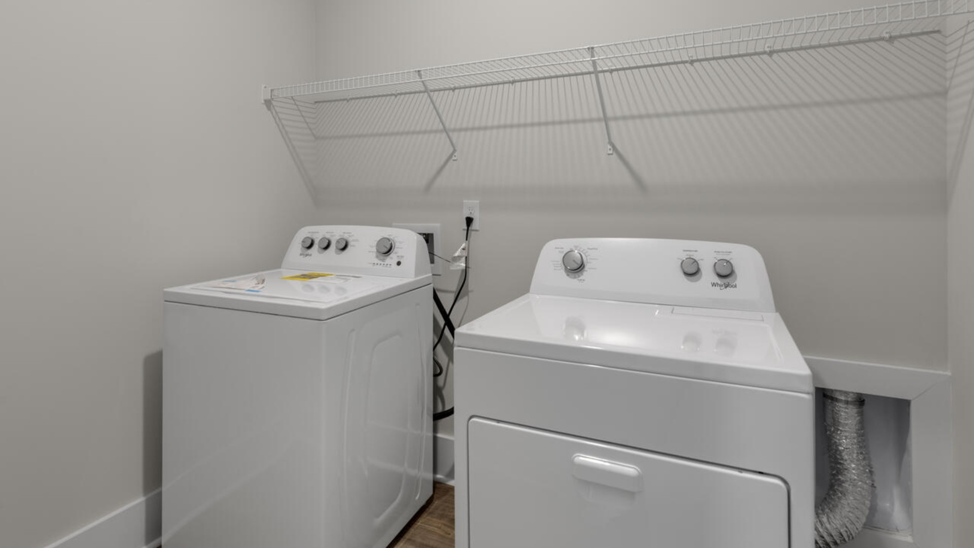 The primary suite features a step-in 5-foot shower and dual vanity. In every bedroom you’ll have carpeted floors and a closet in each room.