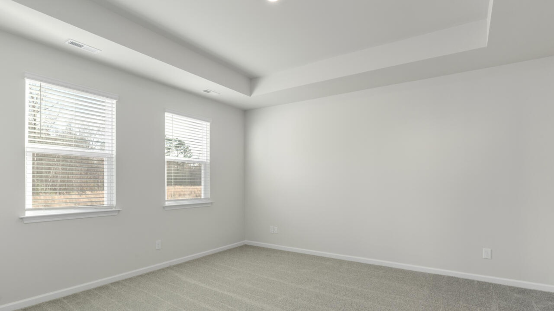 The huge covered patio sits right off of the main dining area and kitchen.