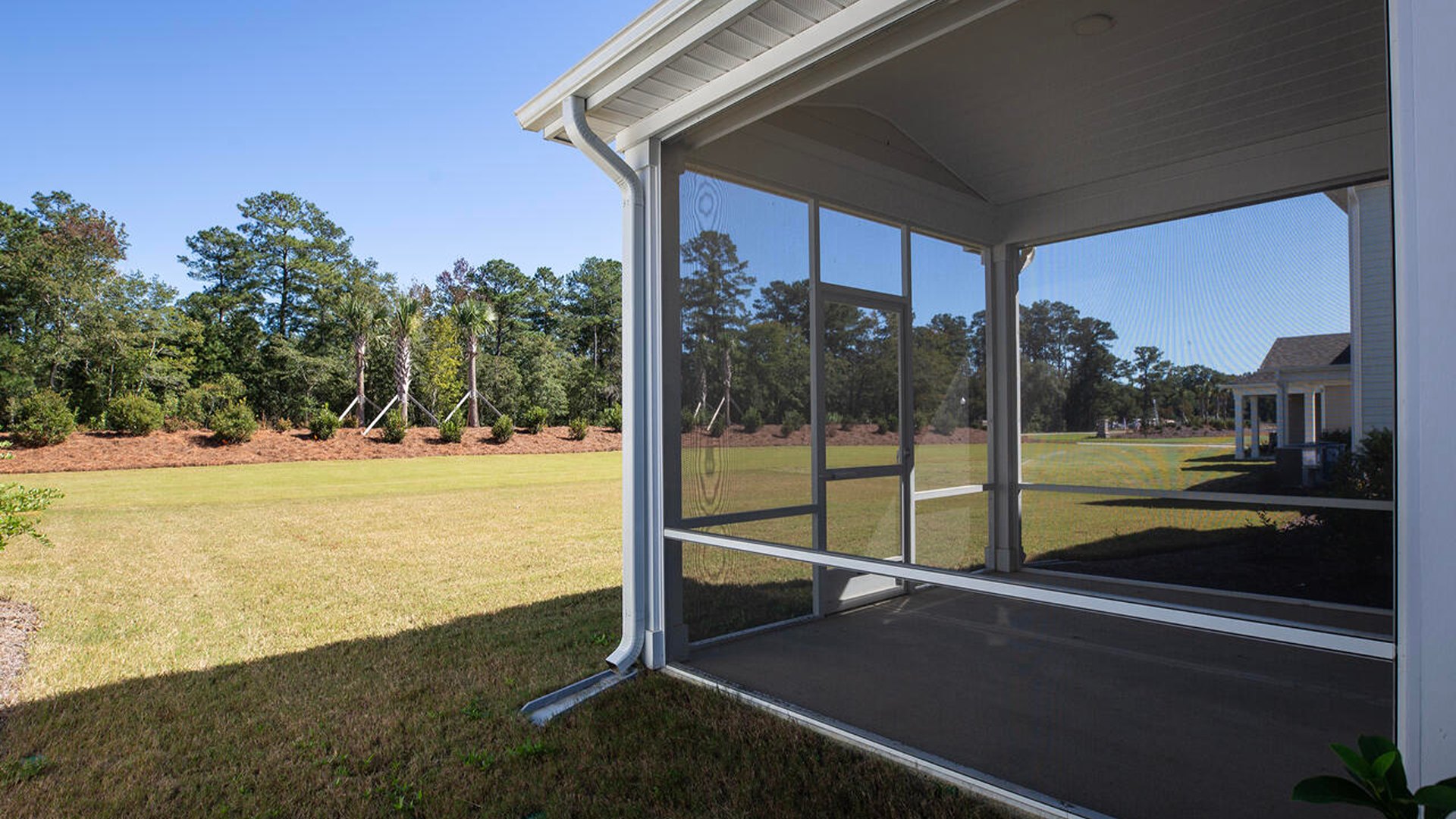 Enjoy the covered porch perfect for entertaining and enjoying the Carolina evenings.