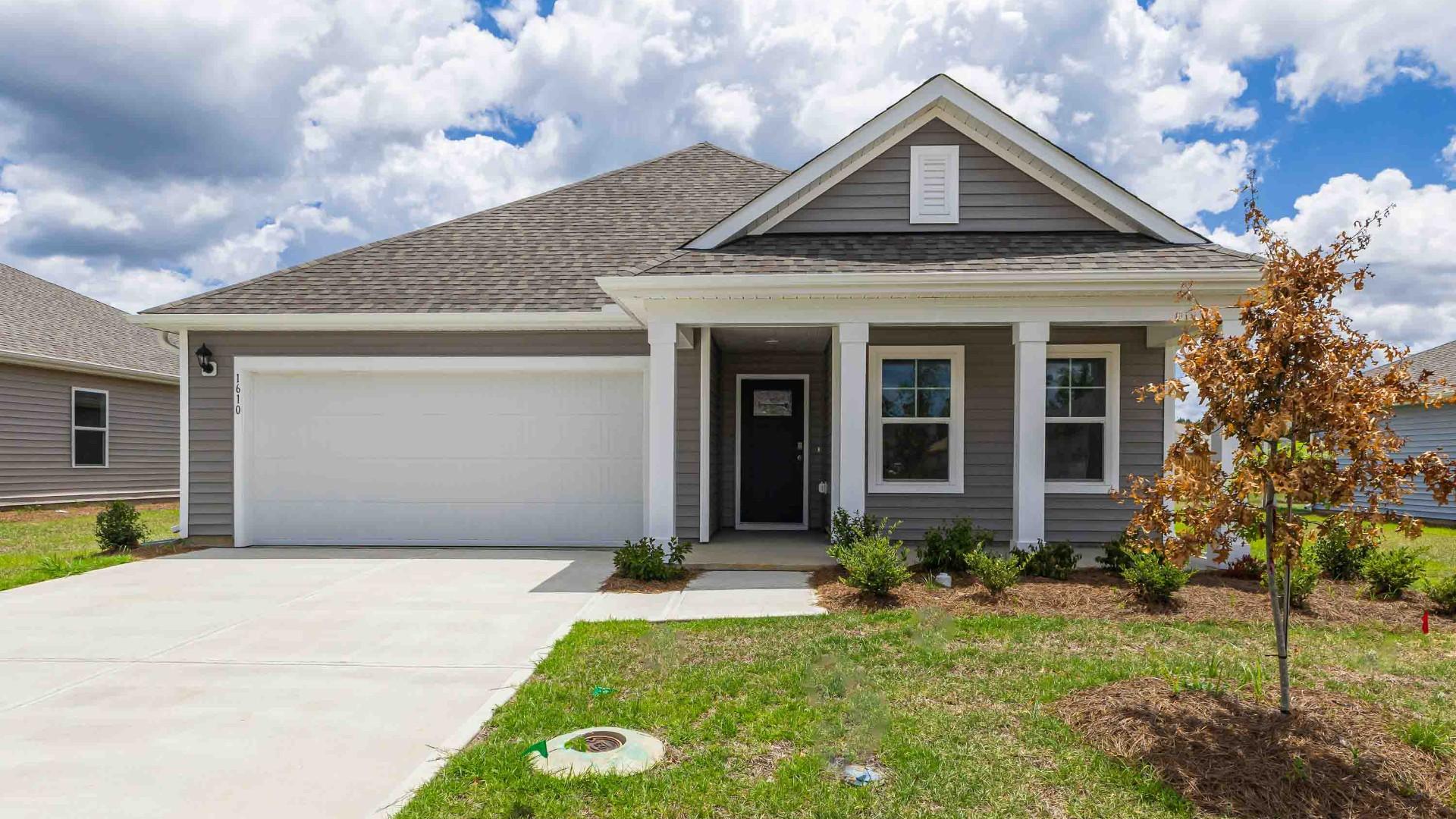 The Aria is a 3-bedroom, 2-bathroom home with 1,618 square feet of open living space. Its centerpiece is the showstopper kitchen, This one-level floor plan is perfect for entertaining or relaxing in style.