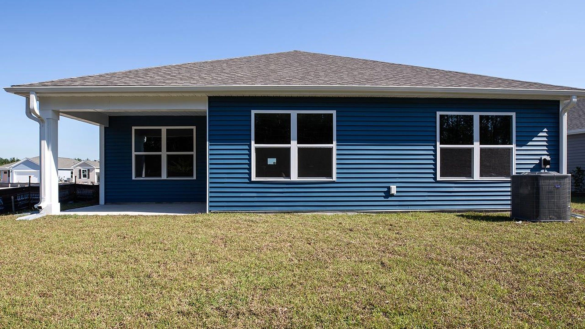 Enjoy the covered porch perfect for entertaining and enjoying the Carolina evenings.
