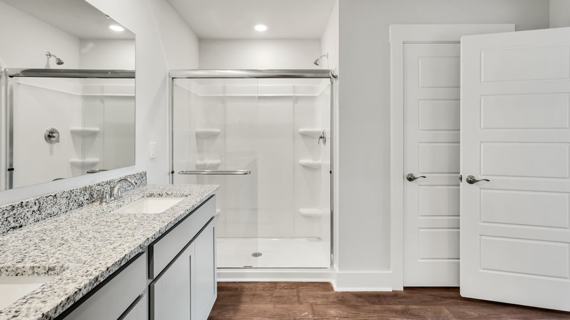The upstairs provides an additional open living room. The second floor is spacious and includes four additional bedrooms and a convenient laundry room. With its expansive layout and modern amenities, the Elle is perfect for those seeking room to spread out in a versatile and functional home.
