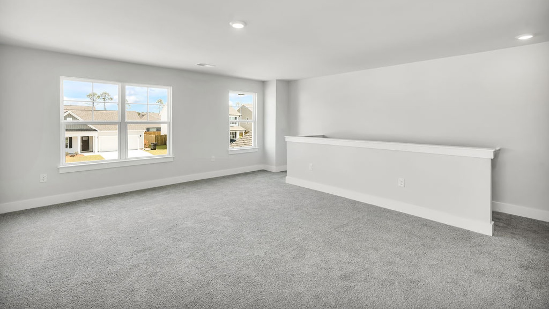 The upstairs provides an additional open living room. The second floor is spacious and includes four additional bedrooms and a convenient laundry room. With its expansive layout and modern amenities, the Elle is perfect for those seeking room to spread out in a versatile and functional home.