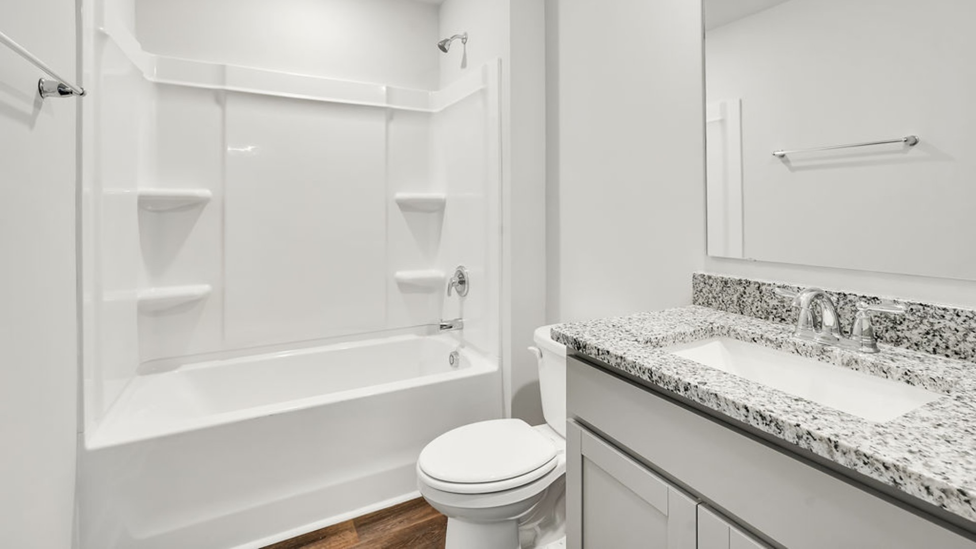 The upstairs provides an additional open living room. The second floor is spacious and includes four additional bedrooms and a convenient laundry room. With its expansive layout and modern amenities, the Elle is perfect for those seeking room to spread out in a versatile and functional home.