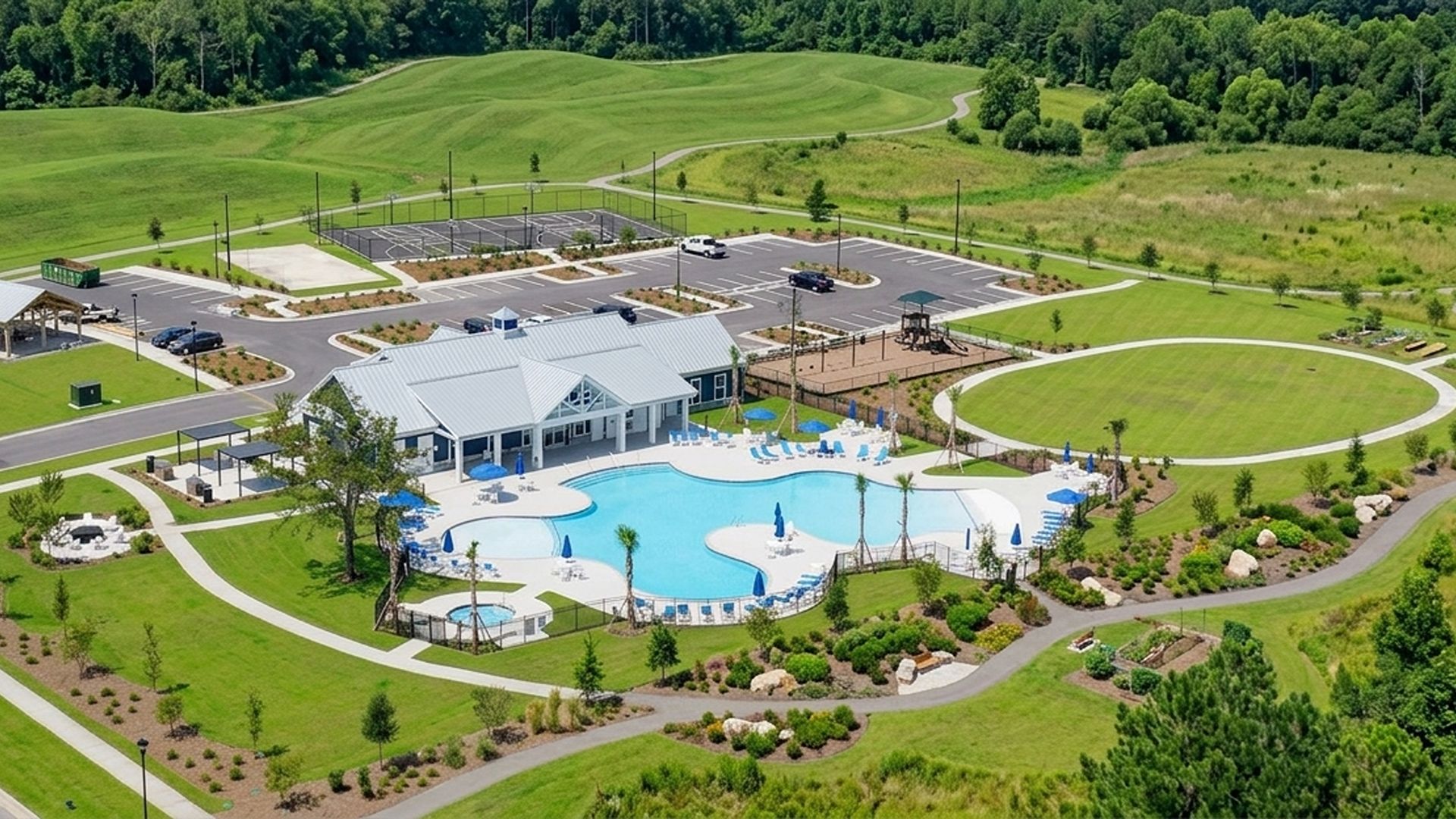 From the pavilion, swimming pool, hot tub, fire pits, sport court, sand volleyball and recreation field, Cedar Hill Landing has everything you need to live your best life. The future community amenities will serve as a hub for events and social gatherings, fostering a strong sense of community among residents. Come see us today and make Cedar Hill Landing your new home!