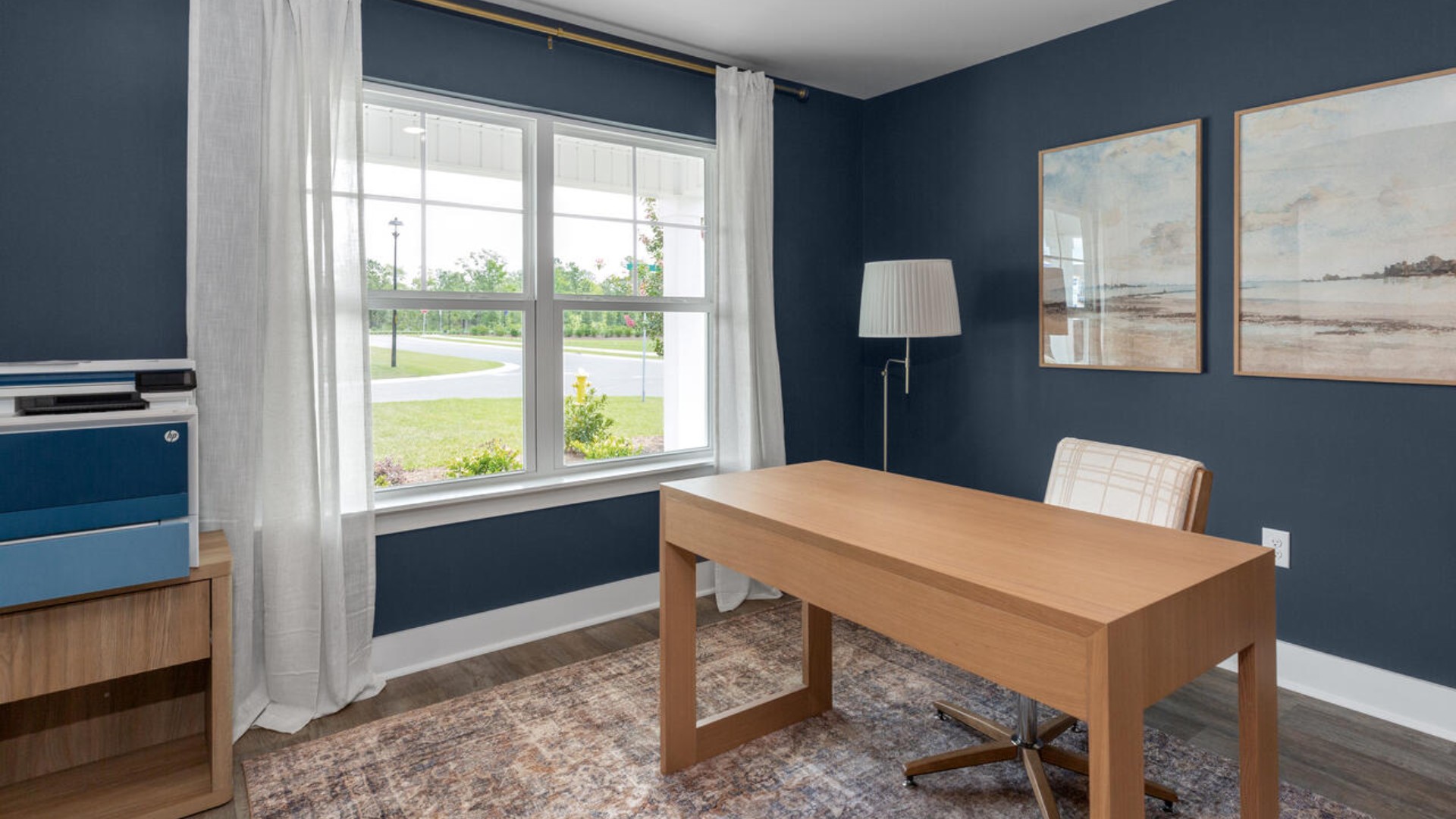 The Hayden offers 2,511 square feet with 5 bedrooms, 3 full bathrooms, 2-car garage and is one of our two-story floorplans featured in our Cedar Hill Landing community in Navassa, North Carolina. With 2 modern exteriors to choose from, the Hayden is sure to turn heads.