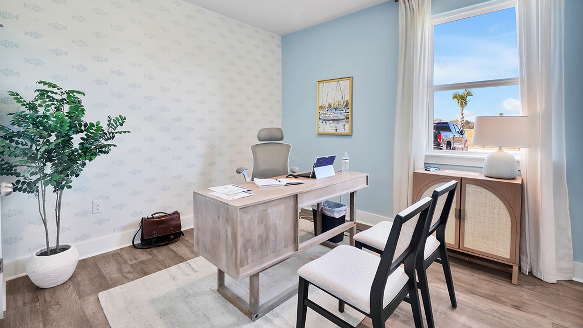 In every bedroom you’ll have carpeted floors and a closet in each room. Whether these rooms become bedrooms, office spaces, or other bonus rooms, there is sure to be comfort. Enjoy the screened porch perfect for entertaining and enjoying the Carolina evenings.